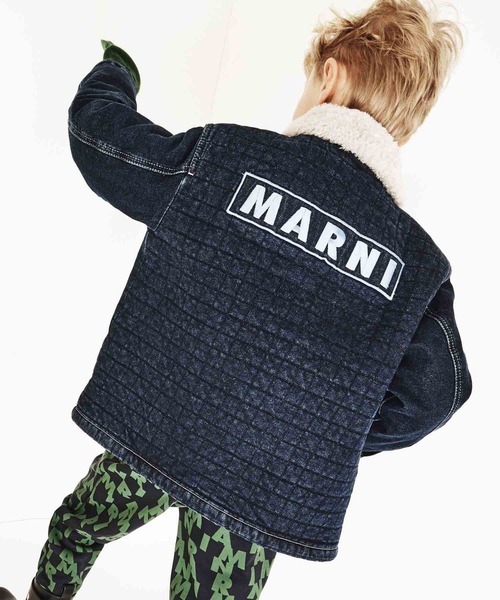 MARNI(マルニ)の「MARNI(マルニ)Kids & Junior デニムジャケット(デニムジャケット・キッズ・ネイビー・4Y/6Y)」の1枚目の写真