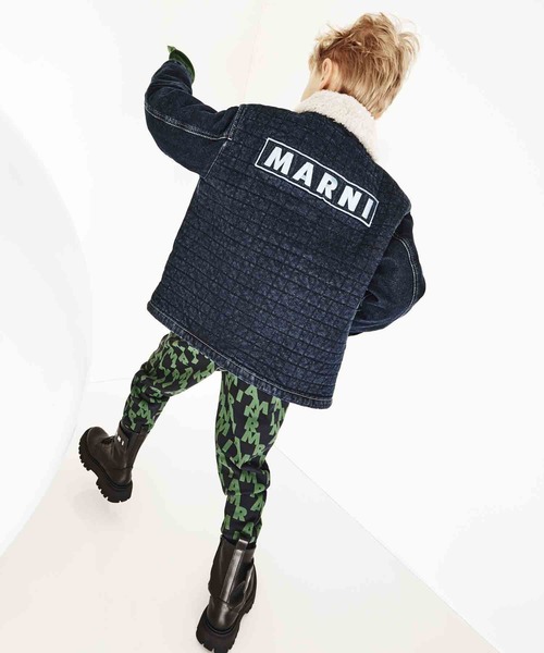 MARNI(マルニ)の「MARNI(マルニ)Kids & Junior デニムジャケット(デニムジャケット・キッズ・ネイビー・4Y/6Y)」の2枚目の写真