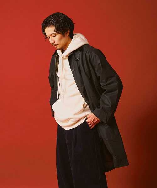 Barbour（バブアー）の「Barbour / バブアー modified exmoor wax coat（その他アウター・メンズ・ブラック/カーキ・38/40）」の10枚目の写真