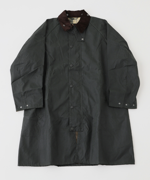 Barbour（バブアー）の「Barbour / バブアー modified exmoor wax coat（その他アウター・メンズ・ブラック/カーキ・38/40）」の20枚目の写真