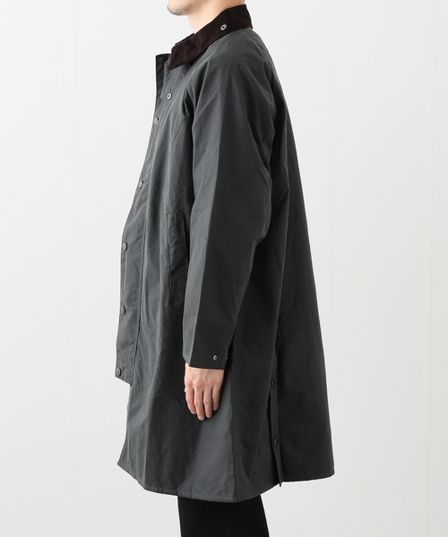 Barbour（バブアー）の「Barbour / バブアー modified exmoor wax coat（その他アウター・メンズ・ブラック/カーキ・38/40）」の15枚目の写真