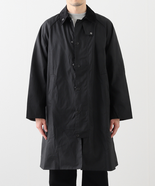 Barbour（バブアー）の「Barbour / バブアー modified exmoor wax coat（その他アウター・メンズ・ブラック/カーキ・38/40）」の17枚目の写真