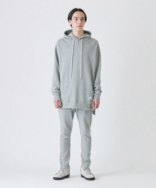 DIET BUTCHER（ダイエットブッチャー）の「DIET BUTCHER/ダイエットブッチャー Jogger pants ジョガーパンツ（スウェットパンツ・メンズ・ヘザーグレー/チャコール・1/2/3）」の7枚目の写真