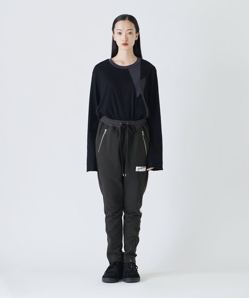 DIET BUTCHER（ダイエットブッチャー）の「DIET BUTCHER/ダイエットブッチャー Jogger pants ジョガーパンツ（スウェットパンツ・メンズ・ヘザーグレー/チャコール・1/2/3）」の9枚目の写真