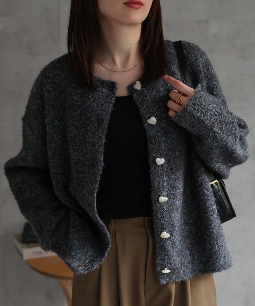 model:162cm　着用サイズ：F