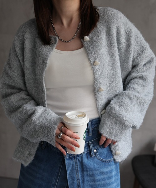 model:162cm　着用サイズ：F