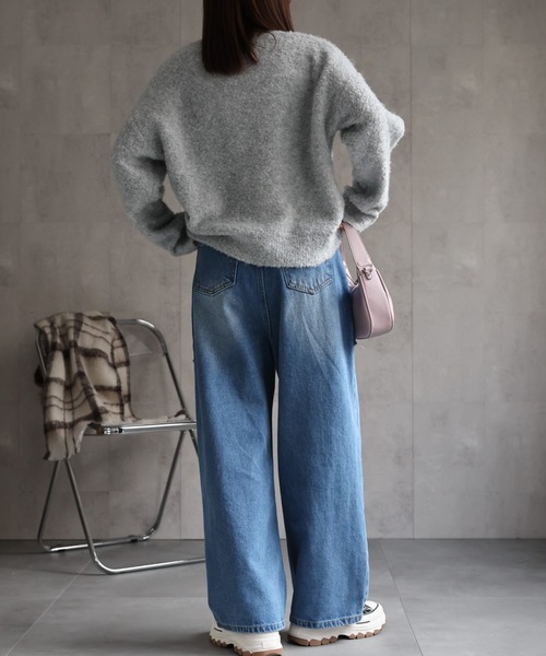 model:162cm　着用サイズ：F