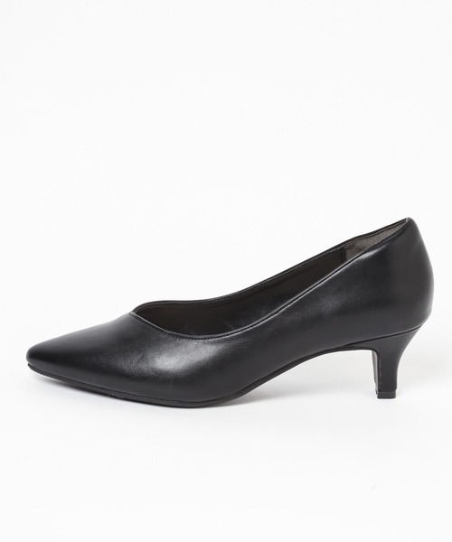 LEPSIM（レプシィム）の「【入卒式／セレモニー】ヒールパンプス　213293（パンプス・レディース・オフホワイト/ブラック・MEDIUM/LARGE）」の4枚目の写真