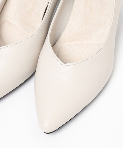 LEPSIM（レプシィム）の「【入卒式／セレモニー】ヒールパンプス　213293（パンプス・レディース・オフホワイト/ブラック・MEDIUM/LARGE）」の8枚目の写真