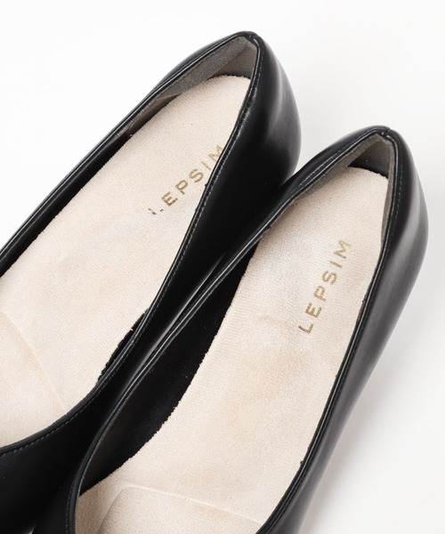LEPSIM（レプシィム）の「【入卒式／セレモニー】ヒールパンプス　213293（パンプス・レディース・オフホワイト/ブラック・MEDIUM/LARGE）」の12枚目の写真