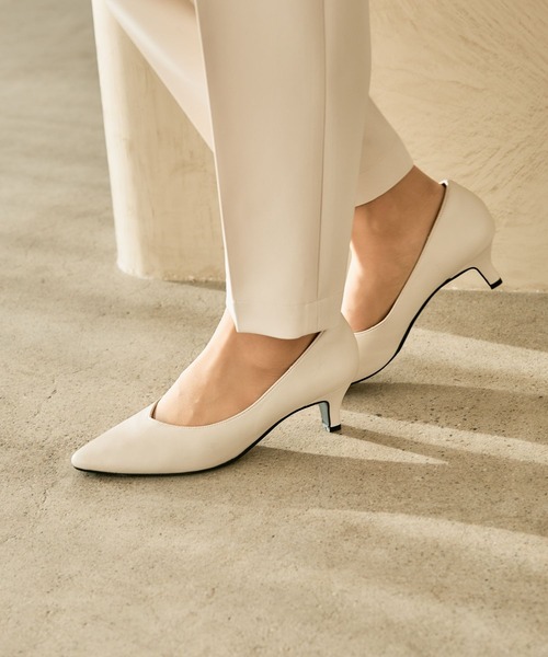 LEPSIM（レプシィム）の「【入卒式／セレモニー】ヒールパンプス　213293（パンプス・レディース・オフホワイト/ブラック・MEDIUM/LARGE）」の18枚目の写真