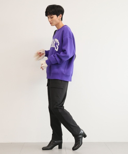 BARNYARDSTORM(バンヤードストーム)の「BARNYARDSTORM / GLOW1月号掲載◆裏起毛ストレッチカーゴパンツ ハンドウォッシャブル(カーゴパンツ・レディース・ブラック/カーキ/ホワイト・S/M)」の13枚目の写真