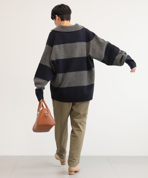 BARNYARDSTORM(バンヤードストーム)の「BARNYARDSTORM / GLOW1月号掲載◆裏起毛ストレッチカーゴパンツ ハンドウォッシャブル(カーゴパンツ・レディース・ブラック/カーキ/ホワイト・S/M)」の21枚目の写真