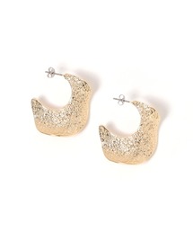 シャイニーカーブピアス / 250574