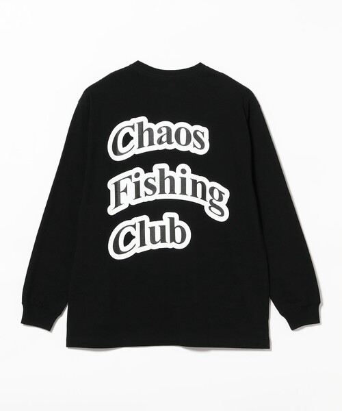 レア CHAOS FISHING CLUB OG LOGO L/S TEE XL Chaos Fishing Club - LOGO L/S TEE - SHRED