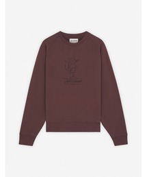 Maison Kitsune（メゾンキツネ）の「CAFE KITSUNE BARISTA FOX OVERSIZED RAGLAN SWEATSHIRT（スウェット・メンズ）」