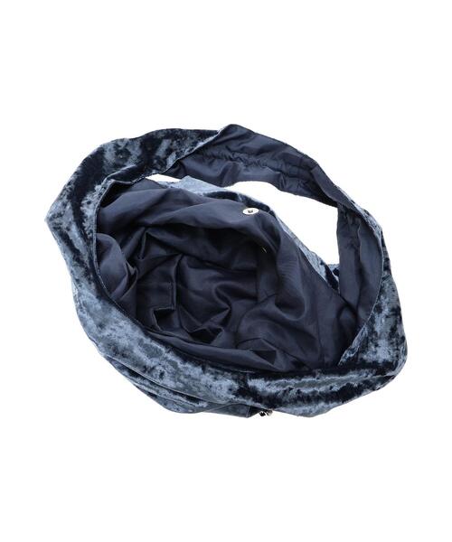 Samansa Mos2 blue(サマンサモスモスブルー)の「ドロストベロアトートバッグ(ハンドバッグ・レディース・グレー/ブルー/モカ・F)」の17枚目の写真