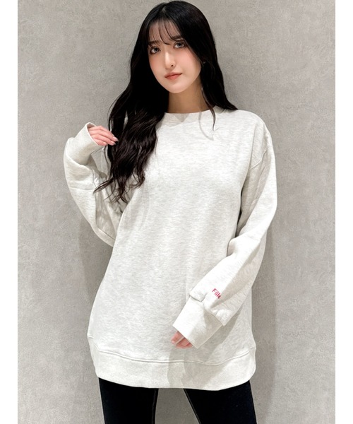 GYDA（ジェイダ）の「【ZOZO限定！！】クルーネックsleeve embroidery