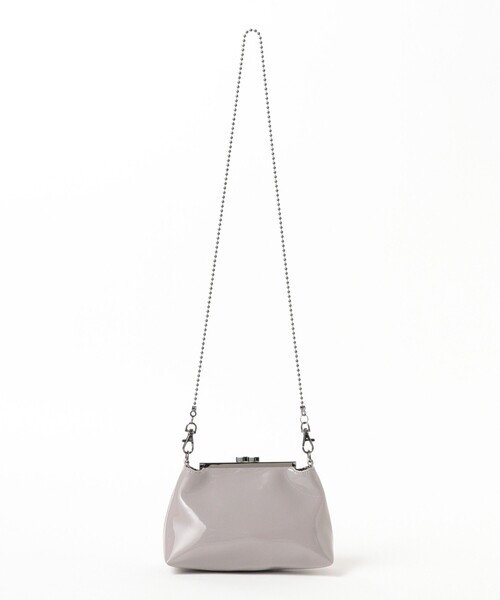 BEAMS BOY(ビームスボーイ)の「がま口 バッグ(ショルダーバッグ・レディース・グレー/ブラウン/ホワイト系その他7/ピンク・ONE SIZE)」の6枚目の写真