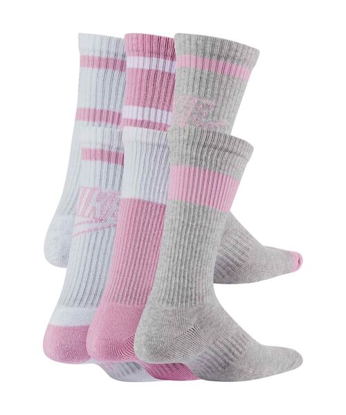 ナイキ エブリデイ キッズ クッションド クルー ソックス (6足) / Nike