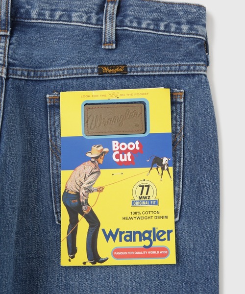 Wrangler（ラングラー）の「【Wrangler/ラングラー】BOOT CUT（デニムパンツ・メンズ・ブルー系その他4・29/31/33）」の6枚目の写真
