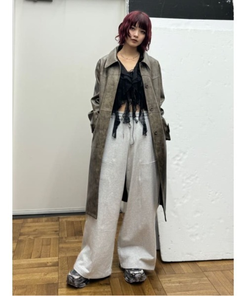 再入荷】SIDE HOLE CUT PT サイド ホールカット パンツ