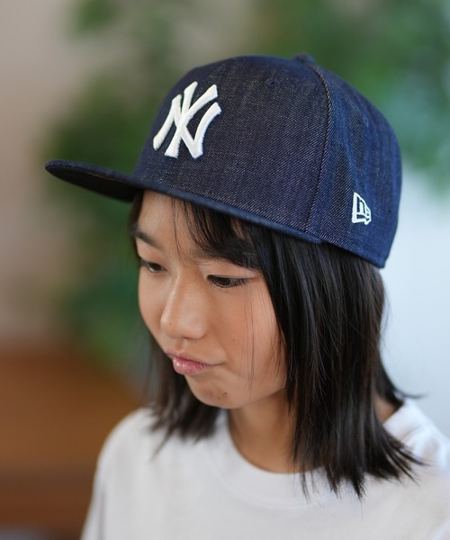 NEW ERA/ニューエラ Youth 9FIFTY Denim ニューヨーク