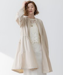 23区 L（ニジュウサンクオオキイサイズ）の「【撥水加工】ナイロン2WAYストレッチ ロングアウター（ナイロンジャケット）」