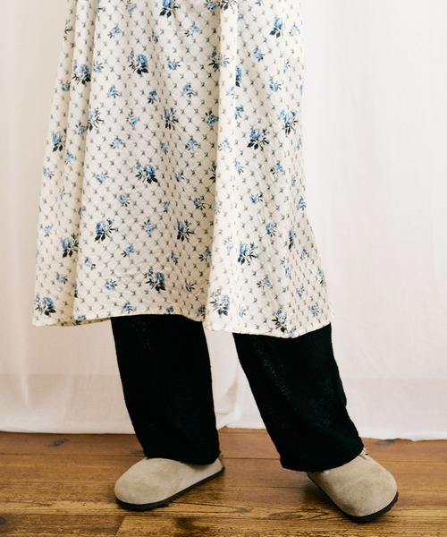fig Ｌondon（フィグロンドン）の「●Grandma sofa dress（ワンピース・レディース・ブルー/グリーン・FREE）」の18枚目の写真