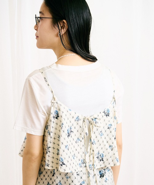 fig Ｌondon（フィグロンドン）の「●Grandma sofa dress（ワンピース・レディース・ブルー/グリーン・FREE）」の20枚目の写真