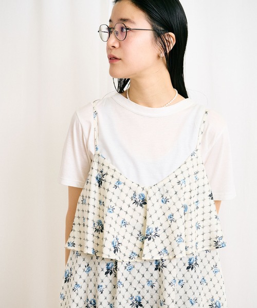 fig Ｌondon（フィグロンドン）の「●Grandma sofa dress（ワンピース・レディース・ブルー/グリーン・FREE）」の15枚目の写真