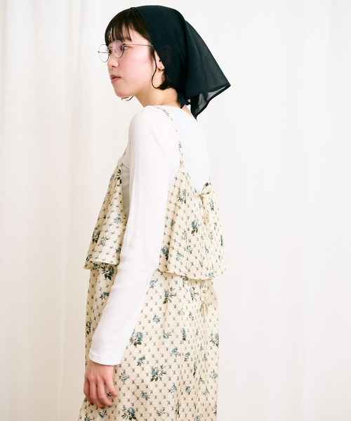 fig Ｌondon（フィグロンドン）の「●Grandma sofa dress（ワンピース・レディース・ブルー/グリーン・FREE）」の21枚目の写真