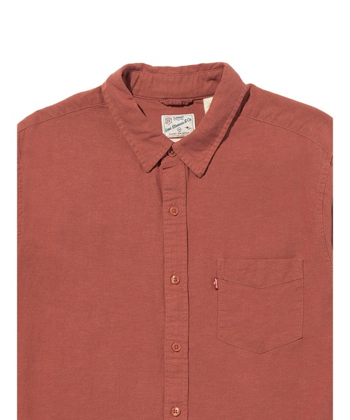 Levi's(リーバイス)の「Levi's/リーバイス サンセット ポケット スタンダードシャツ(シャツ/ブラウス・メンズ・レッド・XL/L/M/S)」の4枚目の写真