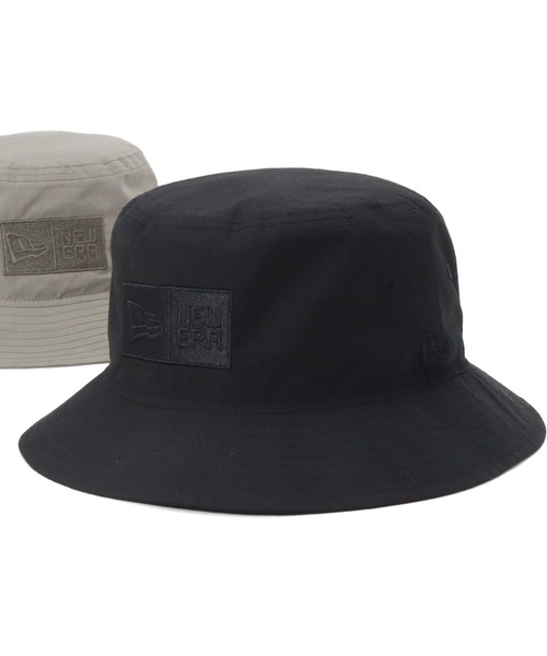 【AcneStudios】フェイスパッチ コットンバケットハット NEW ERA ニューエラアウトドア バケットハット コーデュラ