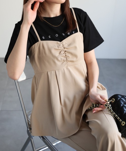 model：162㎝着用サイズ：M