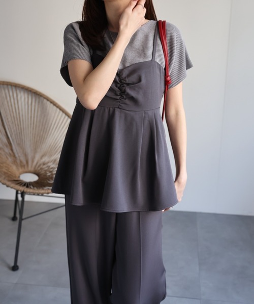 model：162㎝着用サイズ：M