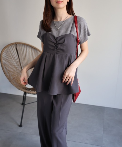 model：162㎝着用サイズ：M