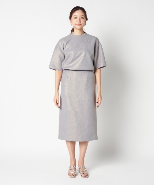 HELIOPOLE（エリオポール）の「GLITTER TIGHT SKIRT（スカート・レディース・グレー/チャコールグレー・36/38）」の8枚目の写真