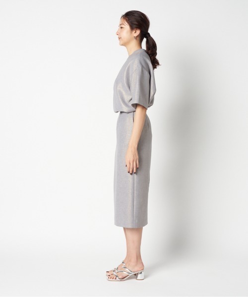 HELIOPOLE（エリオポール）の「GLITTER TIGHT SKIRT（スカート・レディース・グレー/チャコールグレー・36/38）」の9枚目の写真