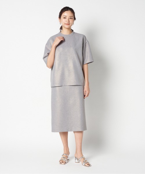 HELIOPOLE（エリオポール）の「GLITTER TIGHT SKIRT（スカート・レディース・グレー/チャコールグレー・36/38）」の12枚目の写真