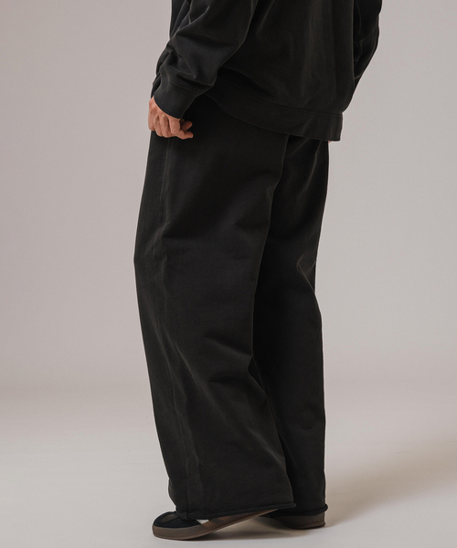 EDIFICE（エディフィス）の「Ecofade バギー スウェットパンツ（スラックス・メンズ・ブラック/ネイビー・MEDIUM/LARGE）」の8枚目の写真