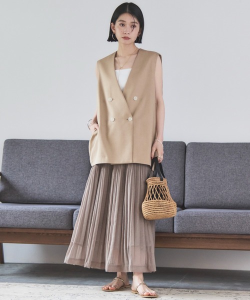 希少✨usaato うさとの服 ウサト スカート レイヤード 天然素材