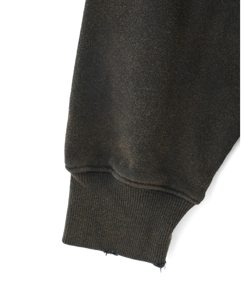 ROSE BUD（ローズバッド）の「【WEB・一部店舗限定】SPRAY  BLEACH PANEL SWEAT（スウェット・レディース・グレー/ブルー・ONE SIZE）」の18枚目の写真
