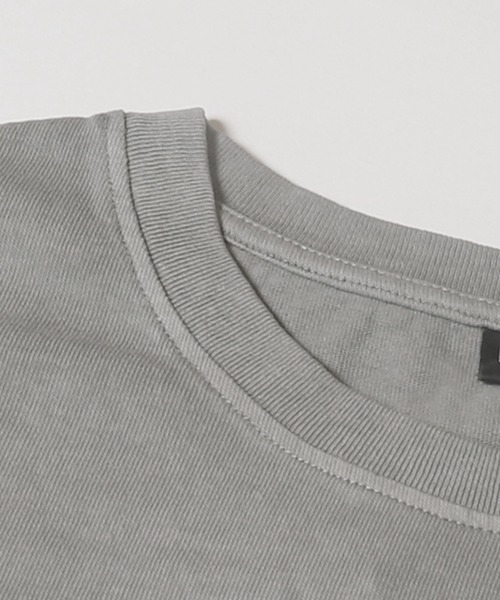 coca(coca)(コカ)の「ピグメントアソートプリントロングTシャツ(Tシャツ/カットソー・メンズ・グレー/ブラウン/チャコール/ダークブルー・M/L)」の13枚目の写真