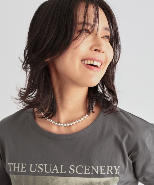 BARNYARDSTORM（バンヤードストーム）の「BARNYARDSTORM / 8mm真鍮ボールネックレス（ネックレス・レディース・その他2/その他1・FREE）」の16枚目の写真