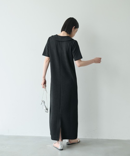 tシャツ 「ZOZO限定」ふくれジャガードポロワンピース レディース ZOZO限定】ふくれジャガードポロワンピース（Tシャツ/カットソー