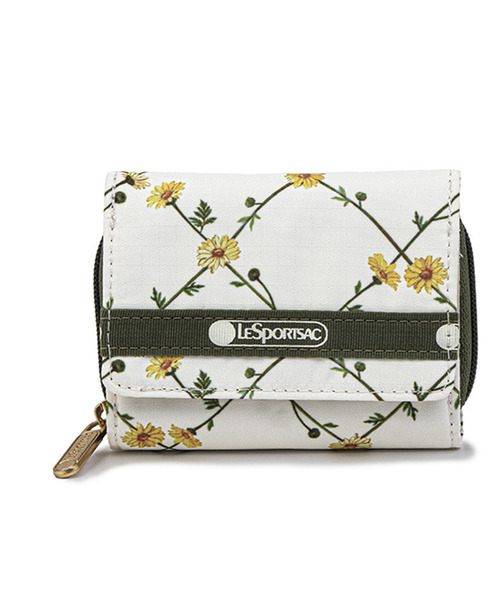LeSportsac(レスポートサック)の「REESE WALLET デイジークロスエクリュ(財布・レディース・ベージュ・FREE)」の1枚目の写真