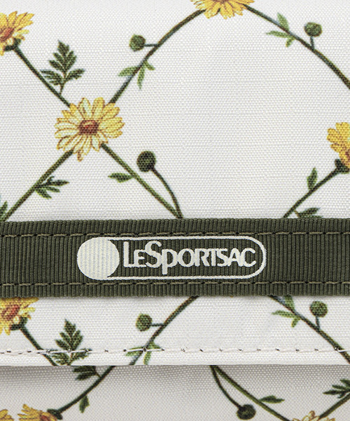 LeSportsac(レスポートサック)の「REESE WALLET デイジークロスエクリュ(財布・レディース・ベージュ・FREE)」の7枚目の写真
