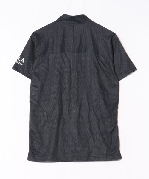 FILA GOLF(フィラゴルフ )の「【FILA GOLF/フィラゴルフ】ハーフジップ半袖シャツ ゴルフ 接触冷感 遮熱性 おしゃれなギフトに最適!(シャツ/ブラウス・メンズ・ブラック/ホワイト/ダークグリーン・MEDIUM/LARGE/X-LARGE/XX-LARGE)」の19枚目の写真
