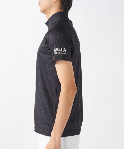 FILA GOLF(フィラゴルフ )の「【FILA GOLF/フィラゴルフ】ハーフジップ半袖シャツ ゴルフ 接触冷感 遮熱性 おしゃれなギフトに最適!(シャツ/ブラウス・メンズ・ブラック/ホワイト/ダークグリーン・MEDIUM/LARGE/X-LARGE/XX-LARGE)」の10枚目の写真